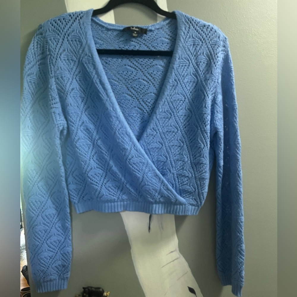 Lulu’s Women's Blue Sweater